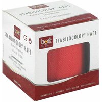 Bort Stabilocolor haft Binde 6cm rot