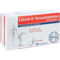 Calcivit D 400 internationale Einheiten 600 mg Brausetabletten