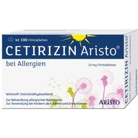 Cetirizin Aristo bei Allergien 10 mg