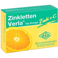 Zinkletten Verla Orange Lutschtabletten