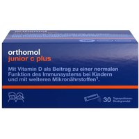 Orthomol junior C plus Direktgranulat Himbeer-Limette Granulat