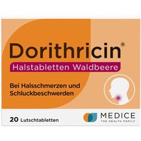 Dorithricin Waldbeere bei Halsschmerzen Lutschtabletten