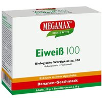 Eiweiss 100 Banane Megamax Pulver