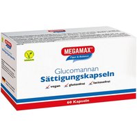 Megamax Sättigungskapseln Glucomannan Kapseln