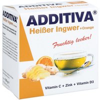 Additiva Heisser Ingwer+Orange Pulver