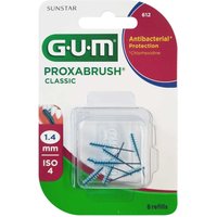 GUM Proxabrush® Classic Ersatzbürsten 1 4 mm pink (Kerze)
