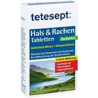 Tetesept Hals & Rachen zuckerfrei Tabletten