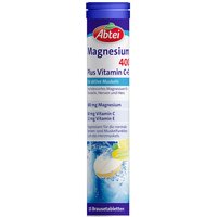 Abtei Magnesium 400 Plus Vitamin C+E Brausetabletten