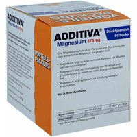 Additiva Magnesium Sticks 375 mg Pulver