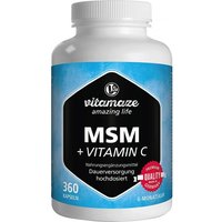 Vitamaze MSM Hochdosiert+Vitamin C Kapseln
