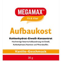 Megamax Aufbaukost Vanille Pulver