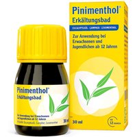 Pinimenthol Erkältungsbad ab 12 Jahre