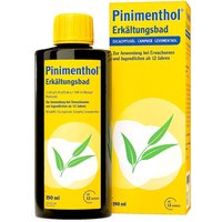 Pinimenthol Erkältungsbad ab 12 Jahre