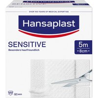 Hansaplast Sensitive 8 cm x 5 m Rolle Pflaster