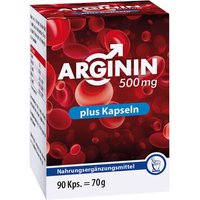 Arginin Plus 500 mg Kapseln