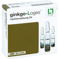Ginkgo-Loges Injektionslösung D4 Ampullen
