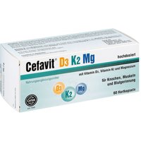 Cefavit D3 K2 Mg 2 mg Hartkapseln