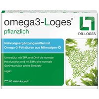 Omega3-Loges pflanzlich Kapseln
