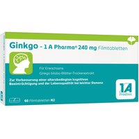 Ginkgo - 1 A Pharma® 240 mg