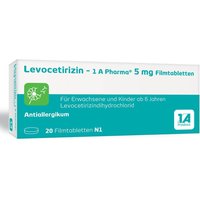 Levocetirizin - 1 A Pharma® 5 mg