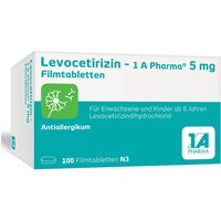 Levocetirizin - 1 A Pharma® 5 mg Tabletten