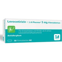 Levocetirizin - 1 A Pharma® 5 mg