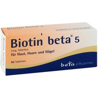 Biotin Beta 5 5 mg Tabletten