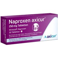 Naproxen axicur 250 mg Tabletten