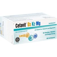 Cefavit D3 K2 Mg 2 mg Hartkapseln