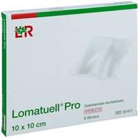Lomatuell Pro 10x10 cm steril
