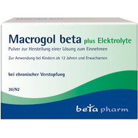 Macrogol beta plus Elektrolyte Plv z h e l z einn Pulver