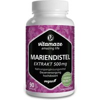 Mariendistel Extrakt hochdosiert vegan 500 mg Kapseln