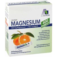 Magnesium 400 direkt Orange Portionssticks Granulat