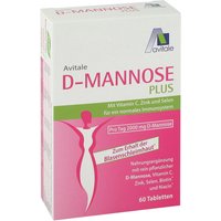 D-Mannose Plus mit Vitamine und Mineralstoffe 2.000 mg Tabletten