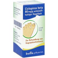 Ciclopirox Beta g wirkstoffhaltiger Nagellack 80 mg