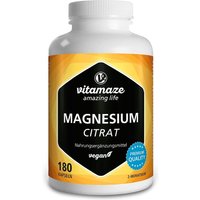 Vitamaze Magnesiumcitrat vegan 360 mg Kapseln