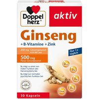 Doppelherz Ginseng 250+b-vitamine+zink Kapseln