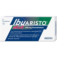 Ibuprofen Ibuaristo akut gegen Schmerzen 400 mg