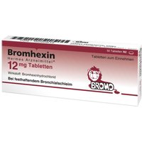 Bromhexin Hermes Arzneimittel 12 mg Tabletten