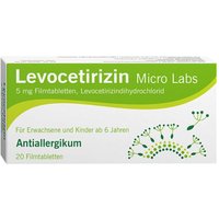Levocetirizin Micro Labs 5 mg