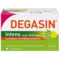 Degasin Intens gegen Blähungen und Völlegefühl 280 mg Weichkapseln