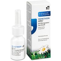 Mometason ADGC Sprühstoß 60 50 µg Nasenspray