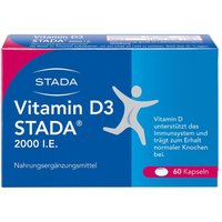 Vitamin D3 Stada 2000 internationale Einheiten 2.000 I.E. Kapseln