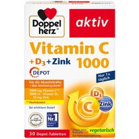 Doppelherz Vitamin C1000 +d3+zink Depot Tabletten