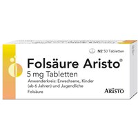 Folsäure Aristo 5 mg Tabletten
