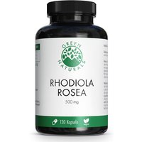 Green Naturals Rhodiola Rosea hochdosiert 500 mg Kapseln