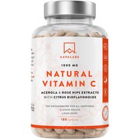 Aavalabs Vitamin C Acerola Camu-camu Hagebutte Kapseln