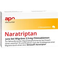 Naratriptan 2,5 mg