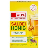 Apoday heisser Salbei+Honig+Vitamin C+Zink Pulver