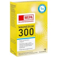 WEPA Magnesium 300 Mango-Maracuja Pulver
